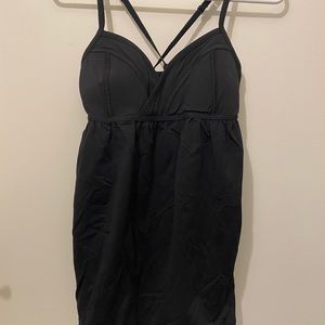 lulu lemon tank top, built in sports bra
